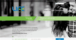 Desktop Screenshot of liferelocation.com.au